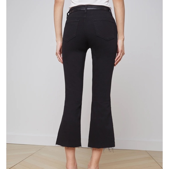 L'agence Kendra Crop Flare Jeans - Picture 2 of 7